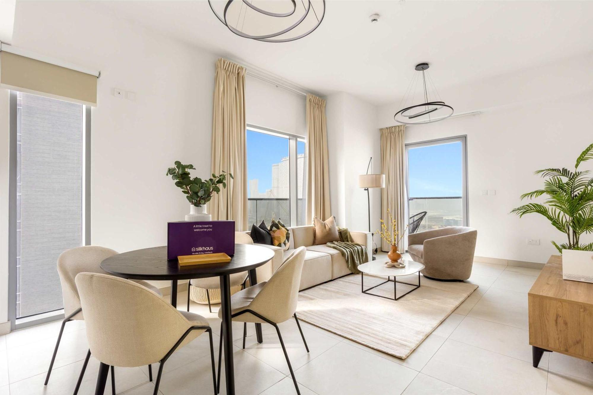 Silkhaus Cityscape 1br In Najmat With Metro Access